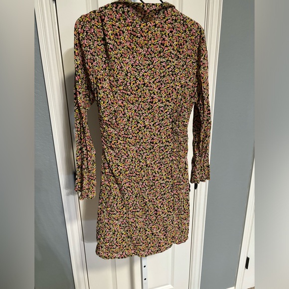 Zara Ditsy Floral Dress XL NWOT - Picture 3 of 6